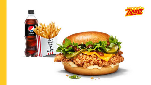 Picture of Kentucky BBQ Zinger Menü