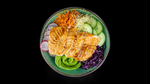 Picture of Grilled Salmon Bowl