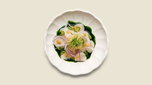Picture of Hotate Ceviche