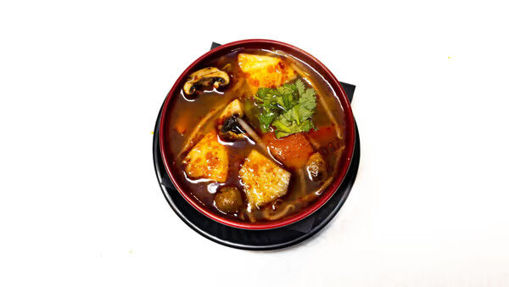Picture of Spicy soup with prawns