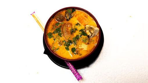 Picture of Coconut milk soup with shrimp