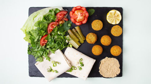 Picture of Mixed falafel plate