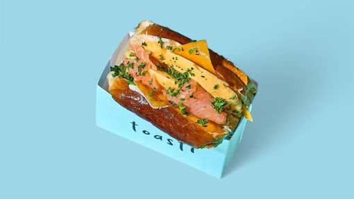 Picture of Salmon Cheese Eggdrop