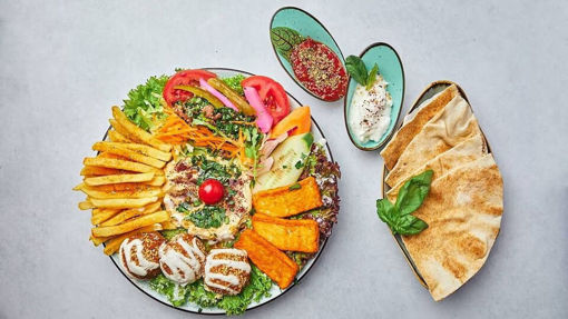 Picture of Falafel-Halloumi Teller